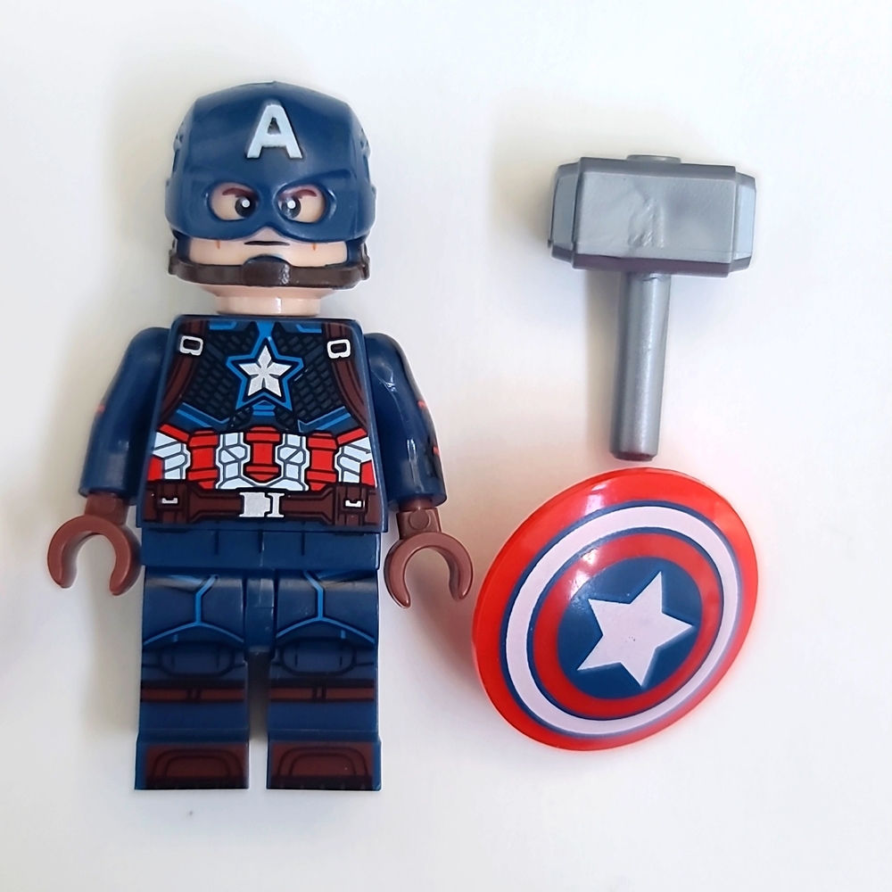 Lot of 10 Avengers Captain America Lego Compatible Minifigures Minifigs - Picture 10 of 11